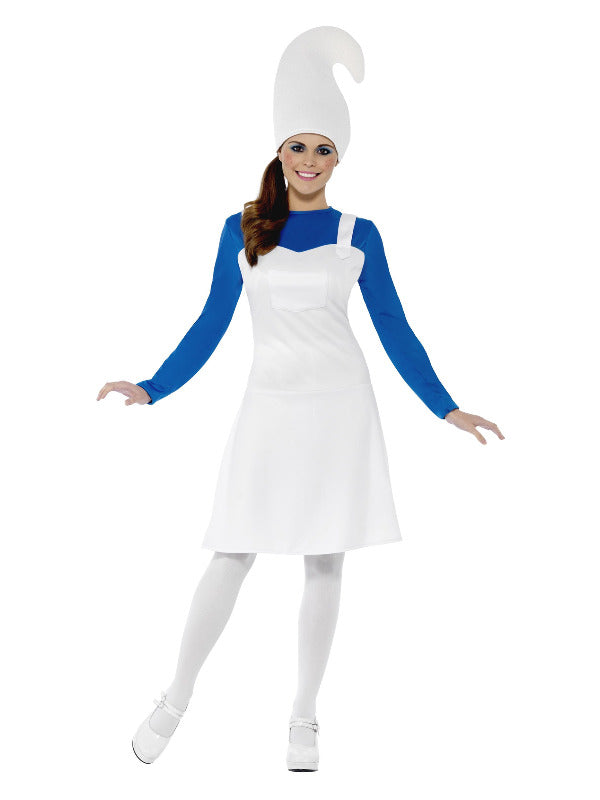 Garden Gnome Costume, Female, White