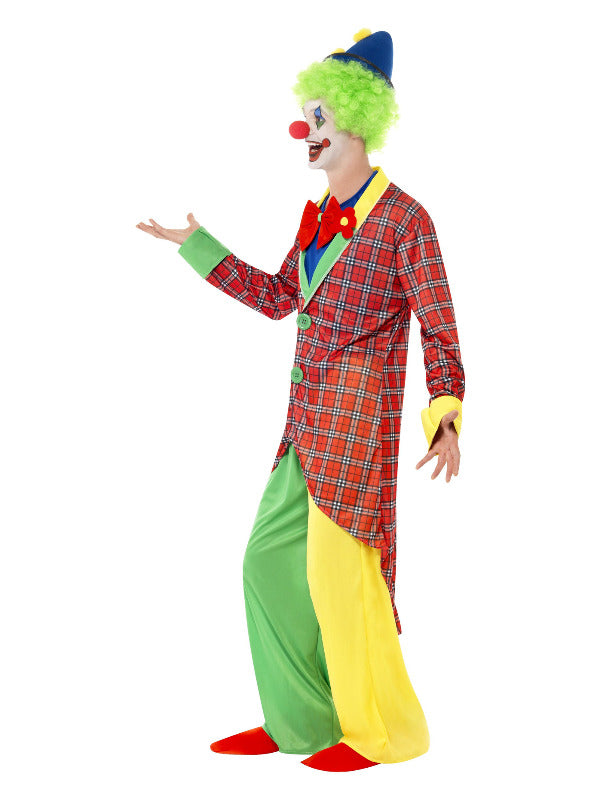 Deluxe La Circus Clown Costume, Multi-Coloured