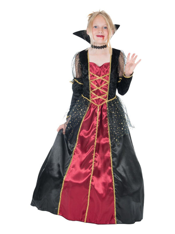 Princess Vampira Costume, Black & Red