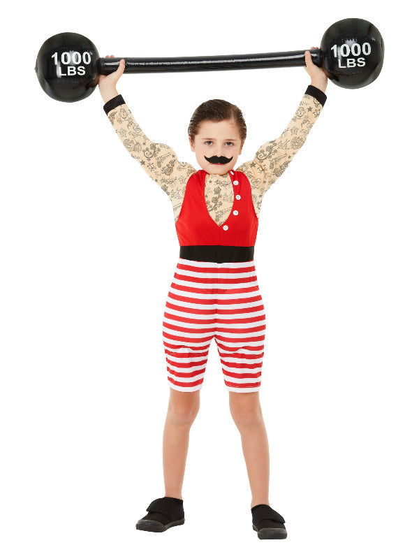 Deluxe Strong Boy Costume, Multi-Coloured