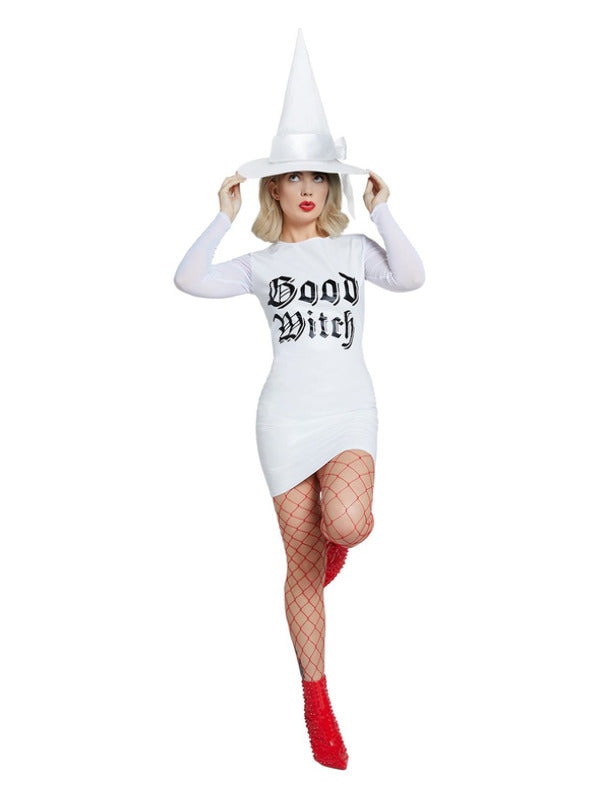 Fever Good Witch Costume, White