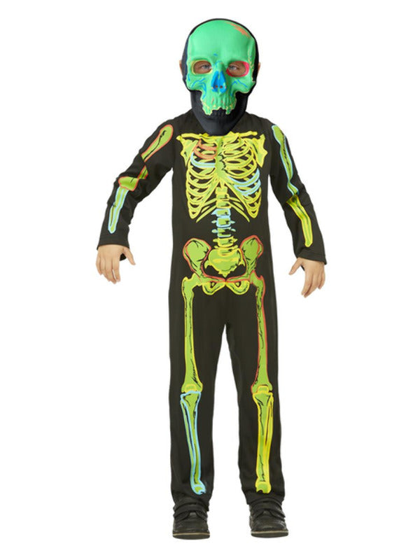 Neon Skeleton Glow in the Dark Costume