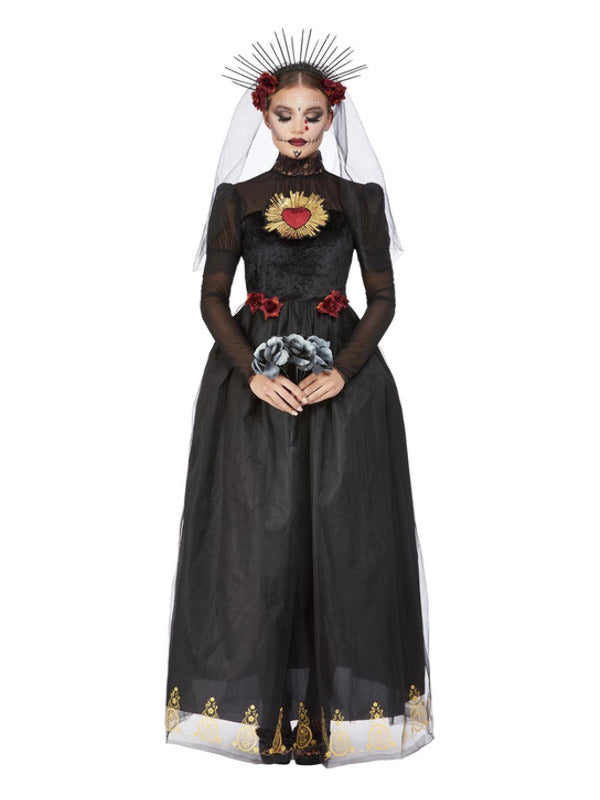 Deluxe DOTD Sacred Heart Bride Costume, Black