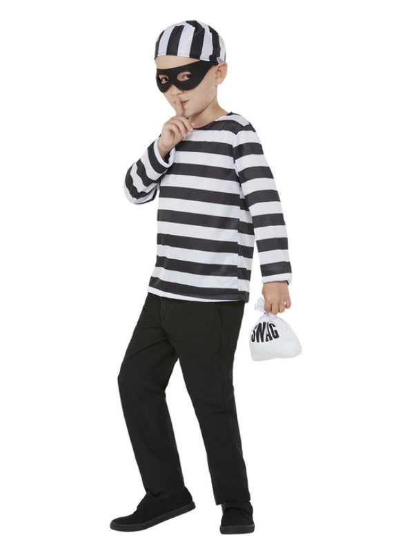 Convict Costume, Black & White