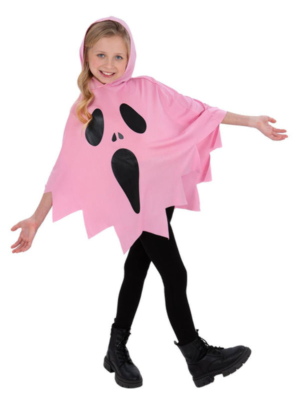 Pink Ghost Poncho