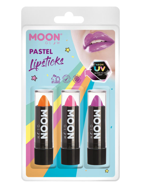 Moon Glow Pastel Neon UV Lipstick,